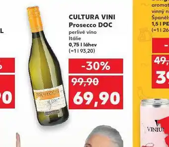 Kaufland Cultura vini prosecco doc nabídka