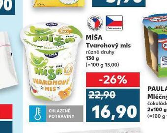 Kaufland Míša tvarohový mls nabídka