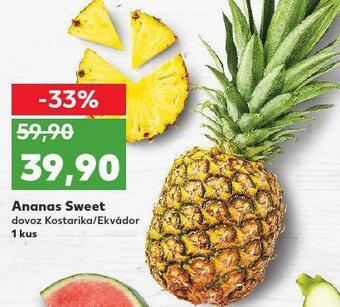 Kaufland Ananas sweet nabídka
