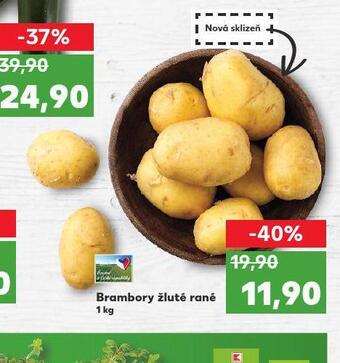 Kaufland Brambory žluté rané nabídka