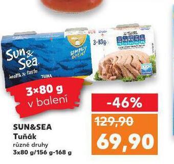 Kaufland Sun & sea tuňák nabídka