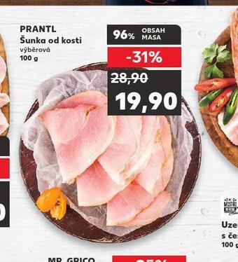 Kaufland Prantl šunka od kosti nabídka