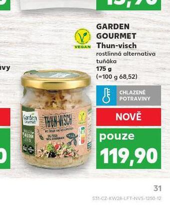 Kaufland Garden gourmet thun-visch nabídka