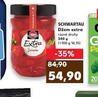 Kaufland Schwartau džem extra nabídka