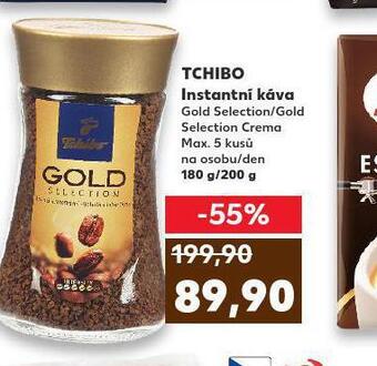Kaufland Tchibo instantní káva nabídka