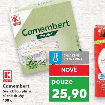 Kaufland Camembert nabídka