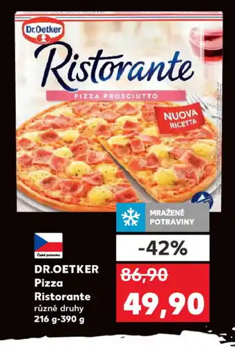 Kaufland Dr. Oetker Pizza Ristorante 216-390 g nabídka