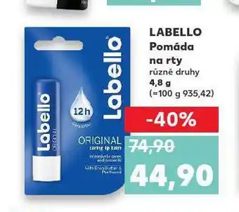 Kaufland Labello pomáda na rty nabídka