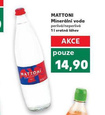 Kaufland Mattoni nabídka