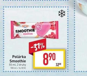Billa Polárka smoothie nabídka