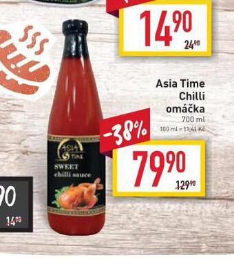 Billa Asia time chilli omáčka nabídka