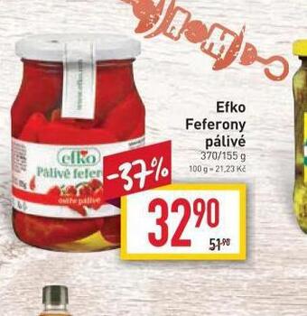 Billa Efko feferony pálivé nabídka