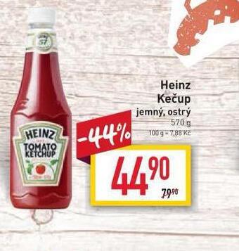 Billa Heinz kečup nabídka