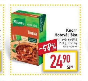 Billa Knorr hotová jíška nabídka