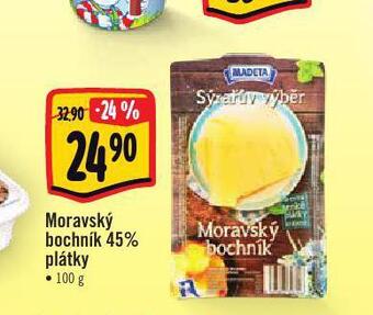 Albert Moravský bochník 45% plátky nabídka