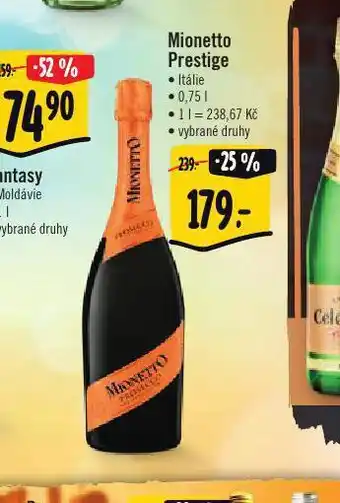 Albert Mionetto prestige nabídka