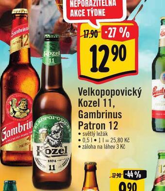 Albert Pivo gambrinus patron 12 nabídka