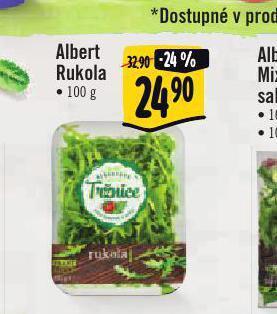 Albert Albert rukola nabídka