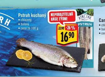 Albert Pstruh kuchaný nabídka