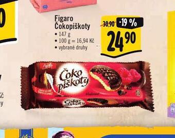 Albert Figaro čokopiškoty nabídka