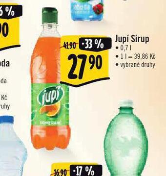 Albert Jupí sirup nabídka