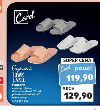 Kaufland Pantofle nabídka