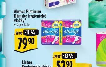 Albert Always dámské vložky nabídka