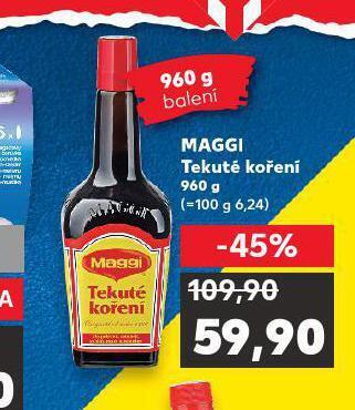 Kaufland Maggi tekuté koření nabídka