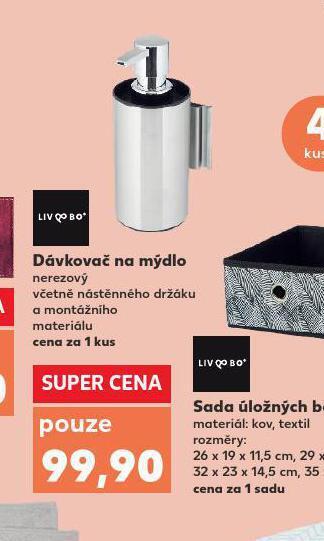 Kaufland Dávkovač na mýdlo nabídka