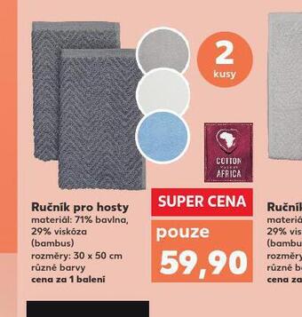 Kaufland Ručník pro hosty nabídka