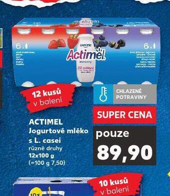 Kaufland Actimel nabídka