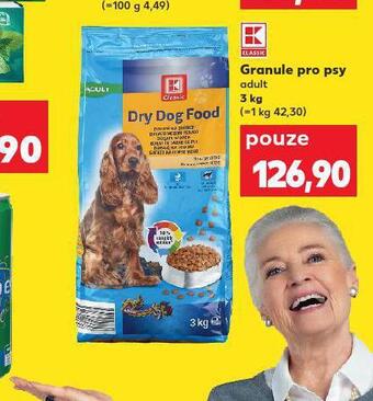 Kaufland Granule pro psy nabídka