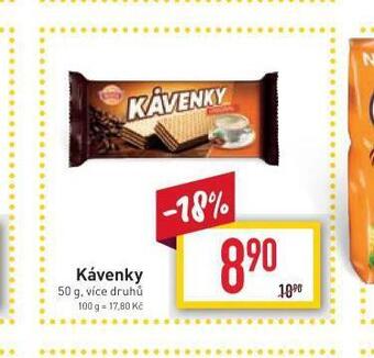 Billa Kávenky nabídka