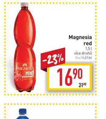 Billa Magnesia red nabídka