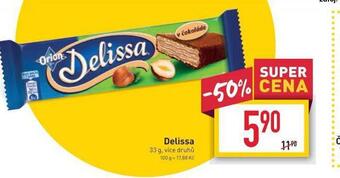 Billa Delissa nabídka