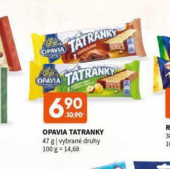 Terno Opavia tatranky nabídka