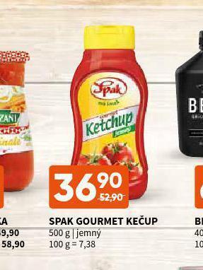 Terno Spak gourmet kečup nabídka