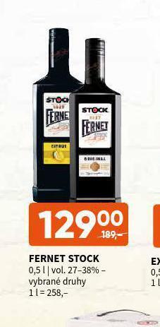 Terno Fernet stock nabídka