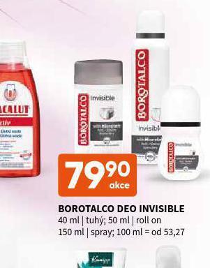 Terno Borotalco deodorant nabídka