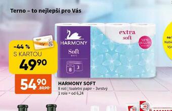 Terno Harmony toaletní papír nabídka