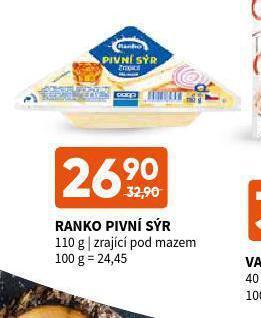 Terno Ranko pivní sýr nabídka