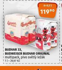 Terno Pivo budweiser budvar nabídka
