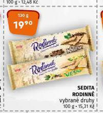 Terno Sedita rodinné nabídka