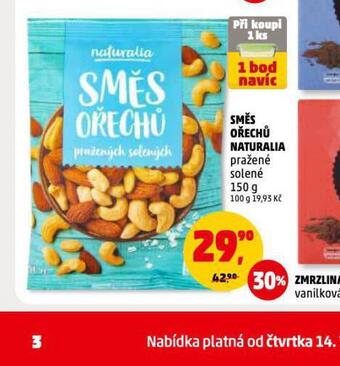 Penny Market Směs ořechů naturalia nabídka
