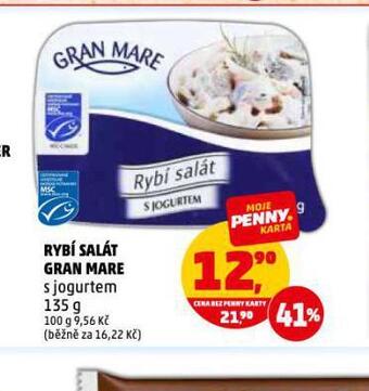 Penny Market Rybí salát gran mare nabídka