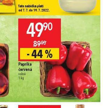 Globus Paprika nabídka