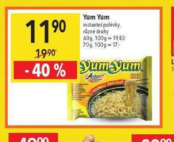 Yumyum instantní nudlová polévka