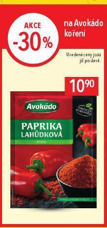 Globus Avokádo koření nabídka