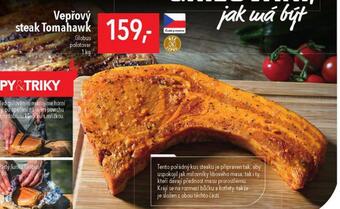 Globus Vepřový steak tomahawk nabídka