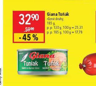 Globus Giana tuňák nabídka
